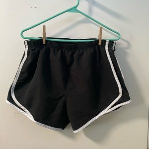 Sports shorts with built in underwear. Size xl